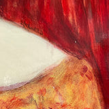 Alizarine Crimson Portrait - Cynthia Markert
