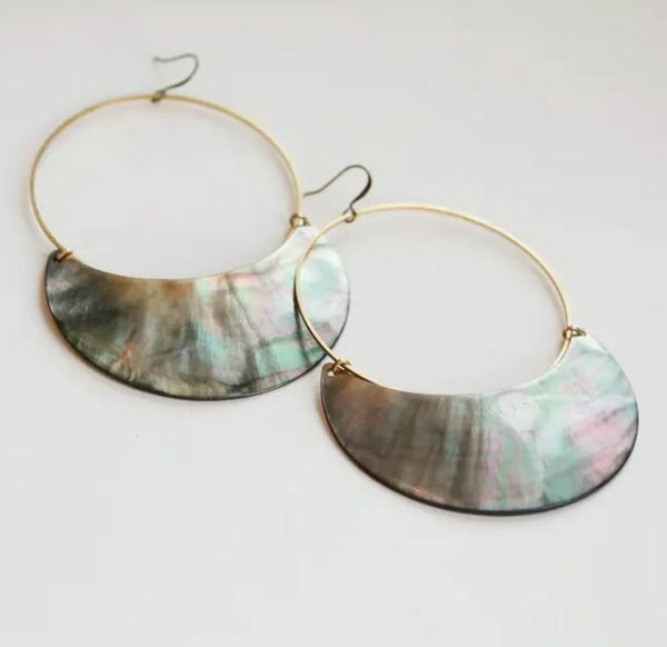 Rune Shell Earrings - CIVAL Collective