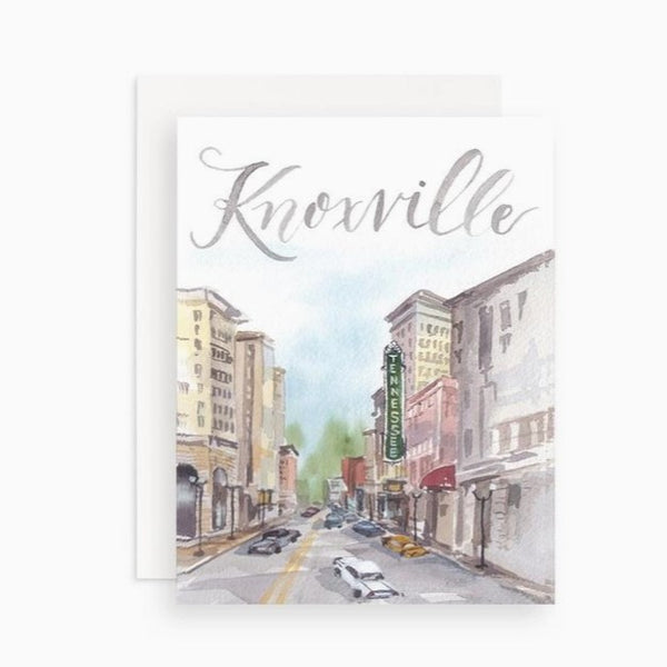 Knoxville TN Theatre Sign Card - Cami Monet