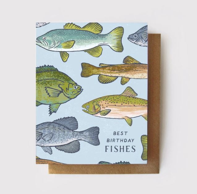 Best Birthday Fishes Card