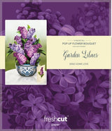 Fresh Cut Paper Paper Flowers - Garden Lilacs