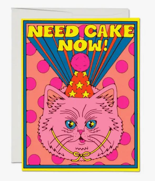 Need Cake Birthday Card