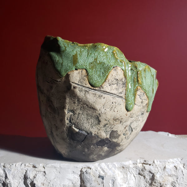 Verdant Tectonics Planter - Michael Arpino Ceramics