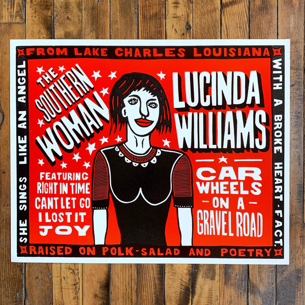 Lucinda Williams - White - Kevin Bradley