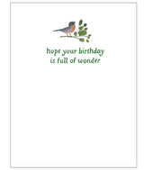 Wild & Free Forest Birthday Card