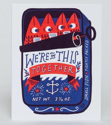 In This Together Sardines Card