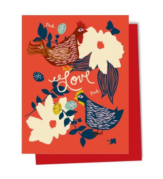 Peck Love Card
