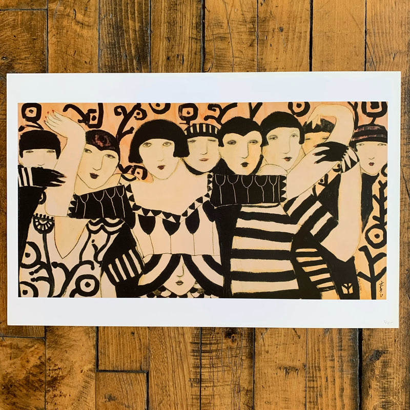 Coterie of Eight Print