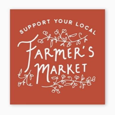 Farmer's Market Sticker