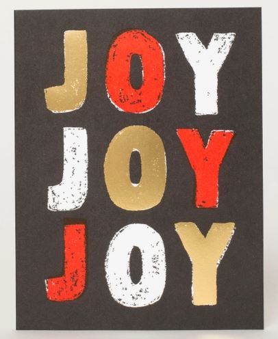 Joy Joy Joy Card