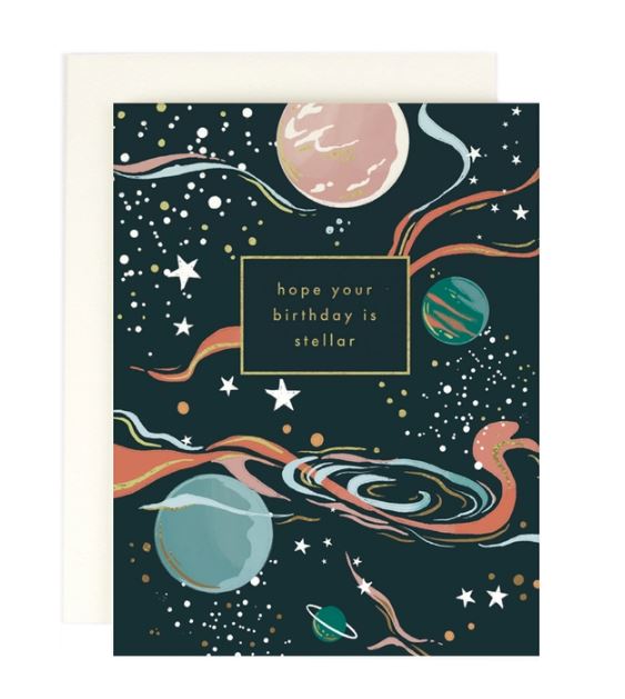 Stellar Birthday Card