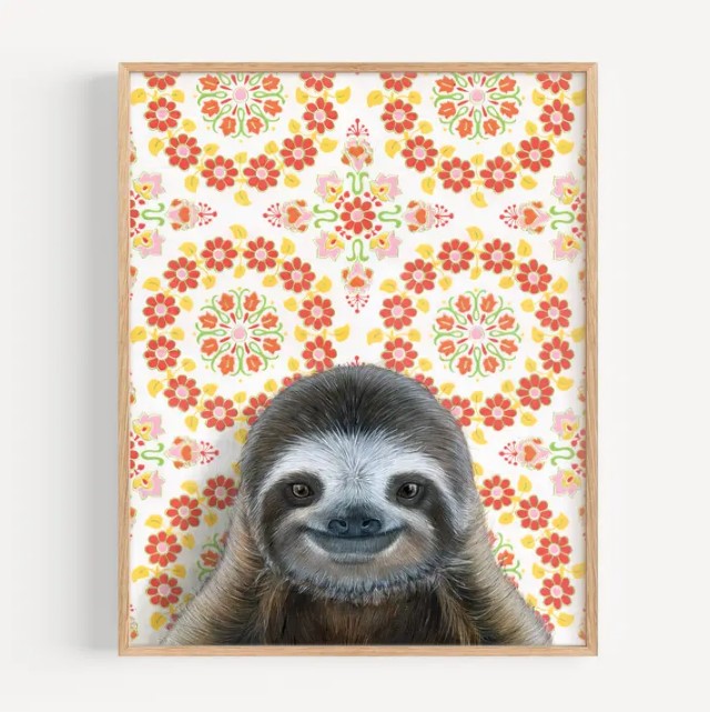 Sloth Print