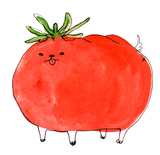 Print - "Tomato Dog" - 8 x 8