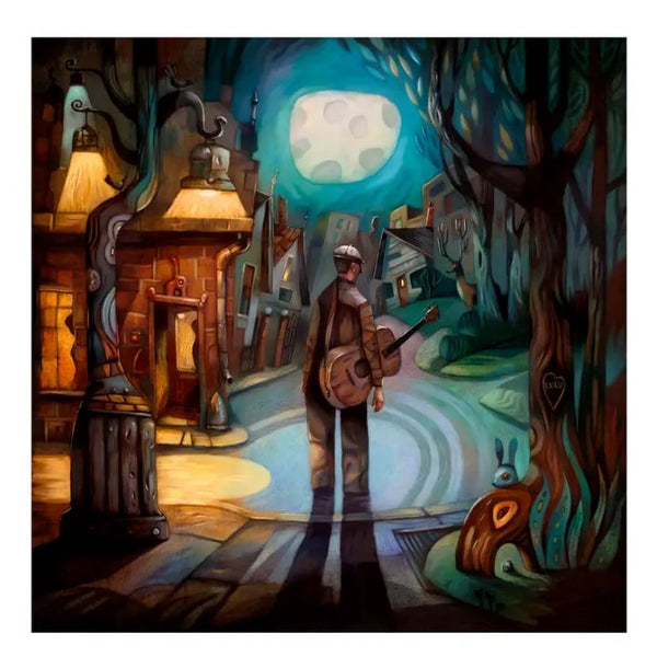 Missing Ghosts Guitar Print