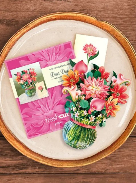 Fresh Cut Paper Flowers - Mini Dear Dahlia