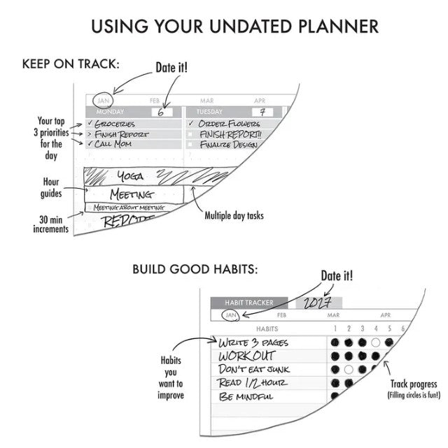 The Undated Planner