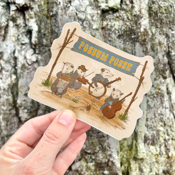 Possum Posse Sticker
