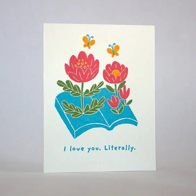 I Love You Literally Card