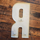 Fixtures - 10" Metal Letter "R" (2 Available)
