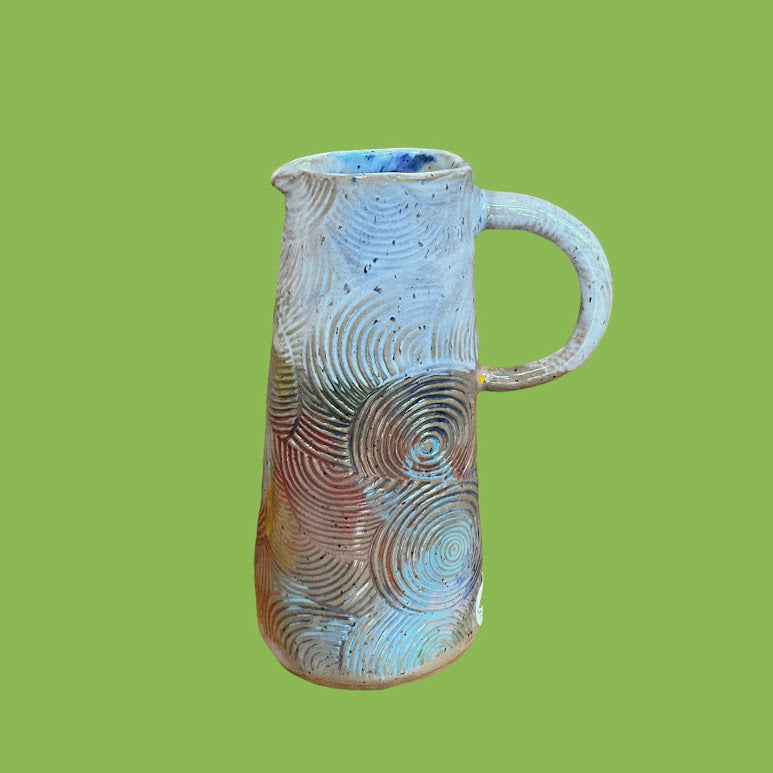 Pitcher with Swirls - Kendra Barth