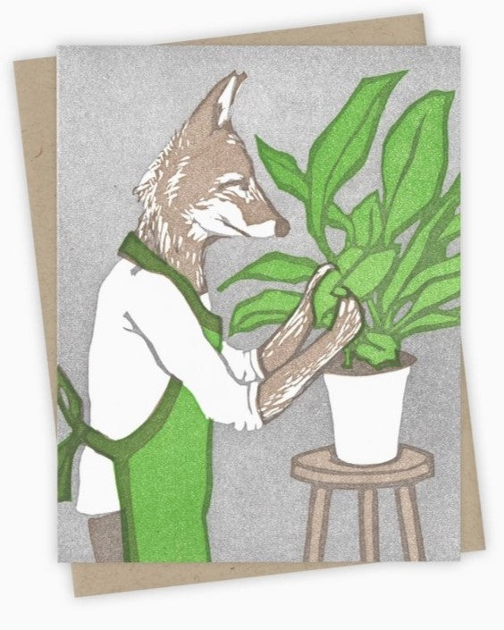 Green Thumb Coyote Card