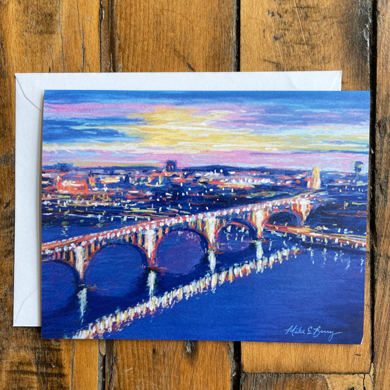 Henley St Bridge - Art Card