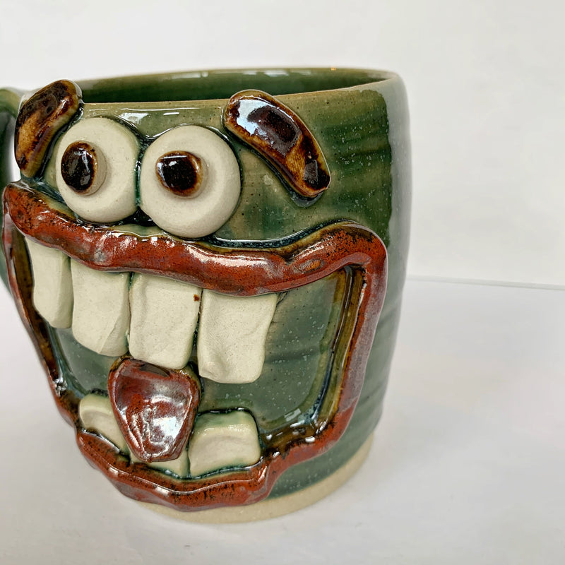 Green Tooth and Tongue Mug