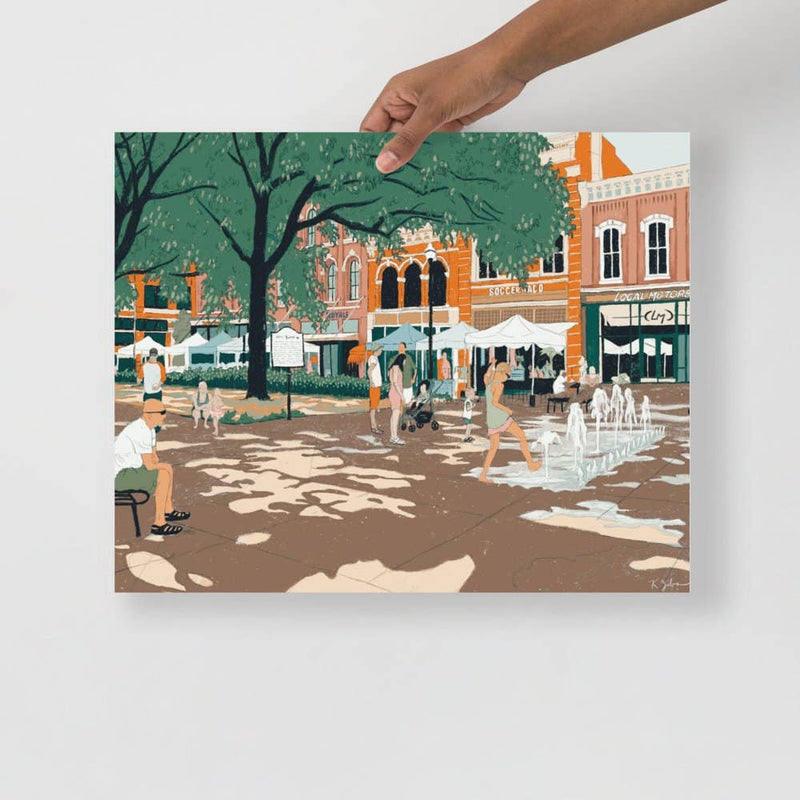 Knoxville Market Square Print