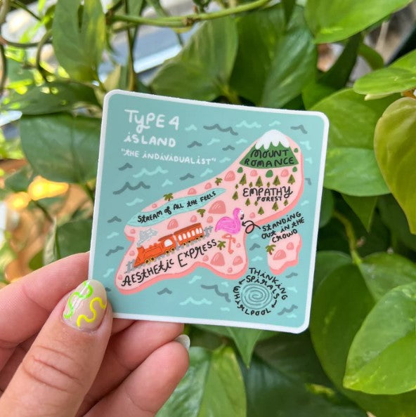 Enneagram #4 Sticker