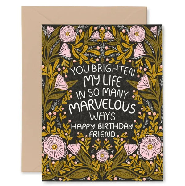 Marvelous Birthday Card