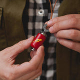 Bird Call Necklace - Red Wood