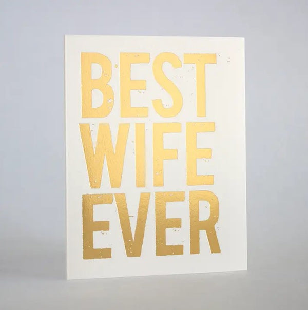 Best Wife Ever Card