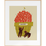 Cherry Bears | 8x10 Art Print