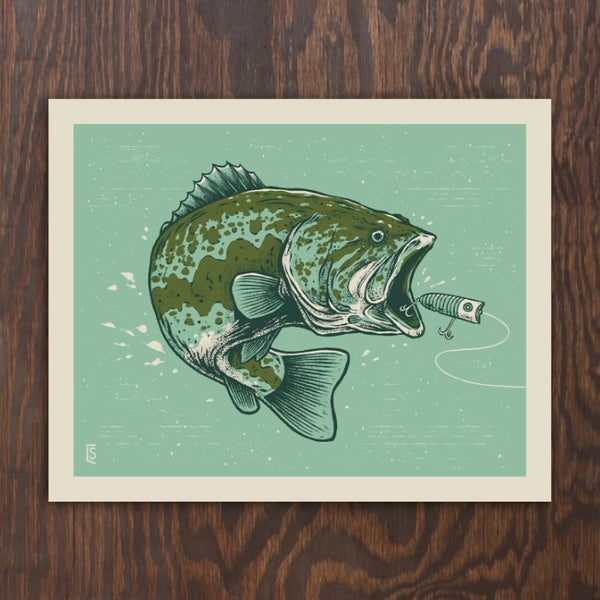 Largemouth Bass Print