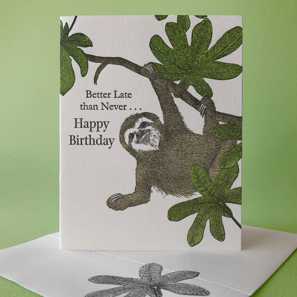 Cecropia Birthday Card