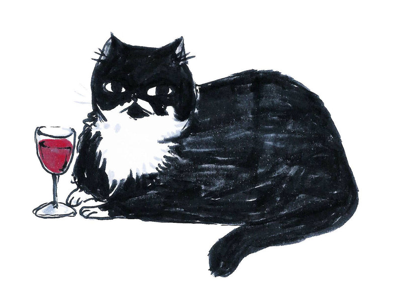 Print - "Pepper with a Fine Bordeaux" - 8 x 6