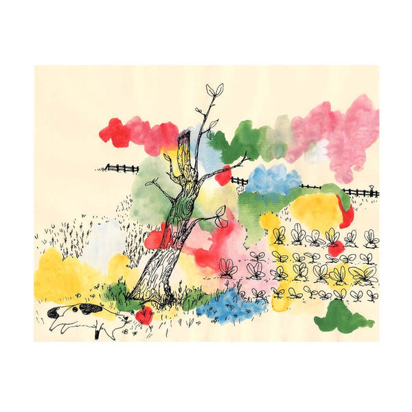 Print - "By the Tree" - 10 x 8