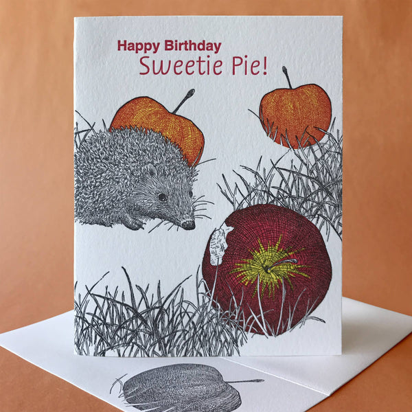 Apple Birthday Card