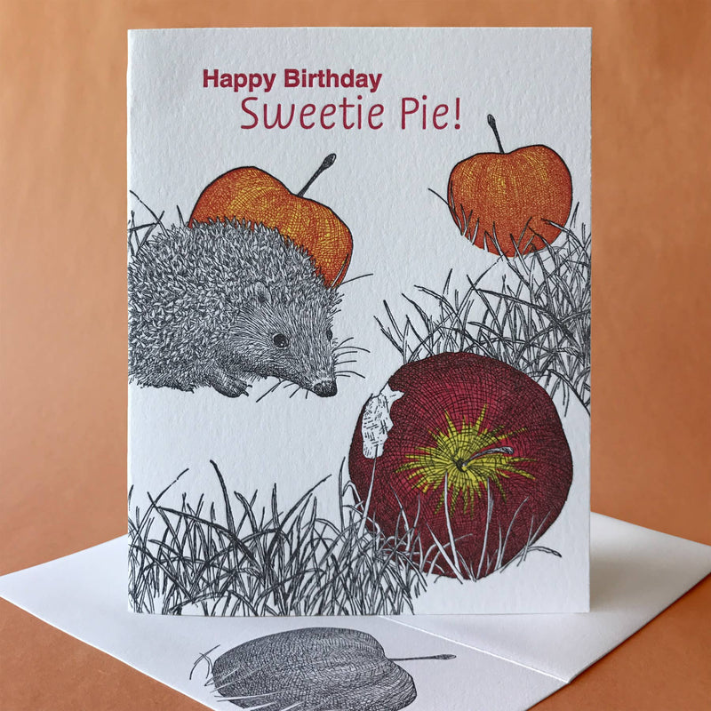 Apple Birthday Card