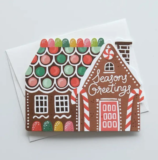 Gingerbread House Card