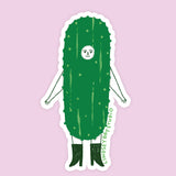 Pickle Girl Sticker