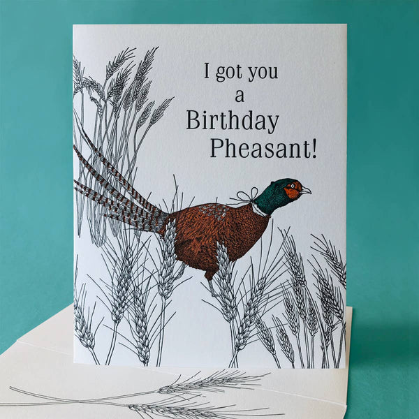 Wheat Birthday Card