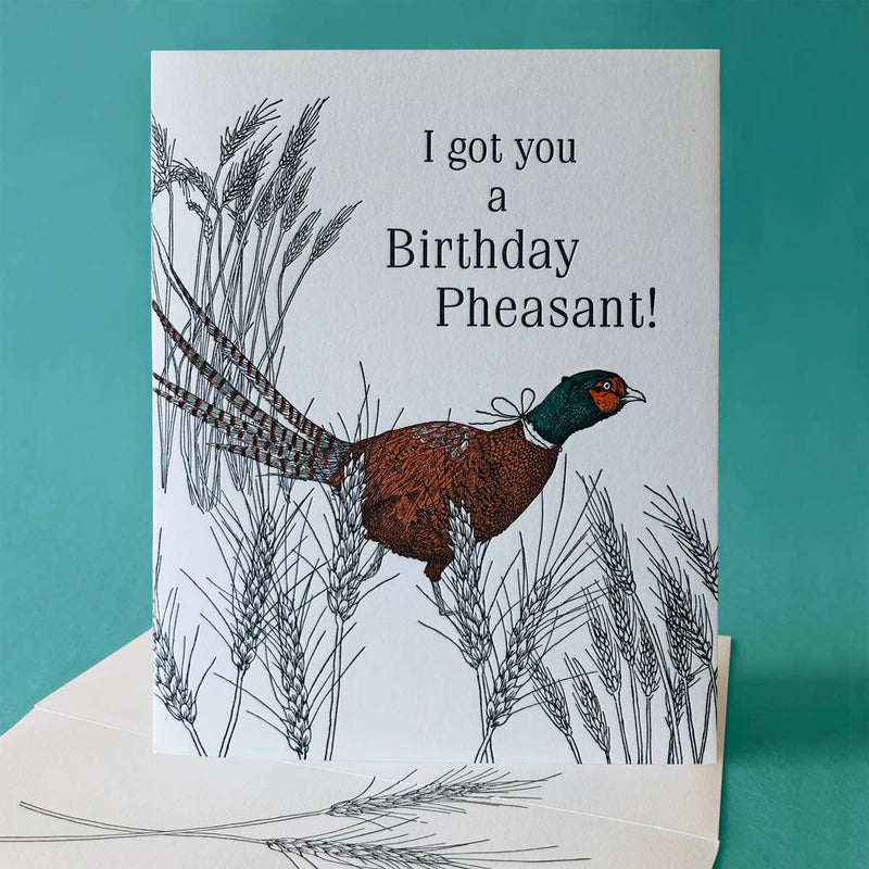 Wheat Birthday Card