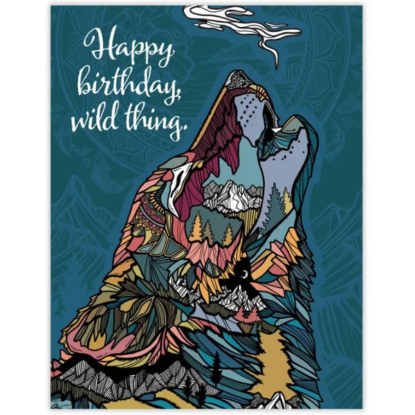 Wild Thing Birthday Card