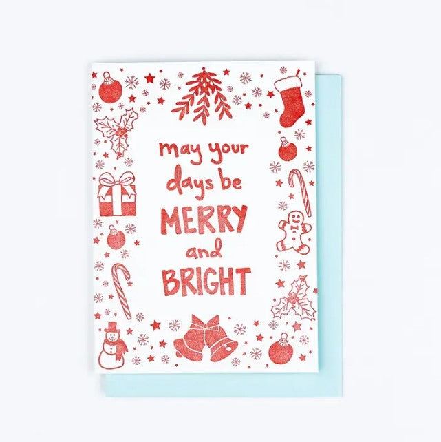 Merry & Bright Card