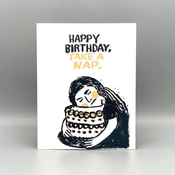 Birthday Nap Card