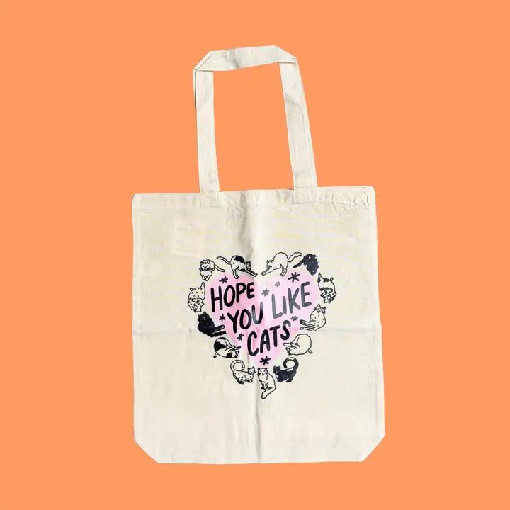 Hope You Like Cats Tote - Paris Woodhull