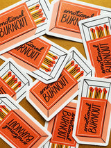 Burnout Sticker
