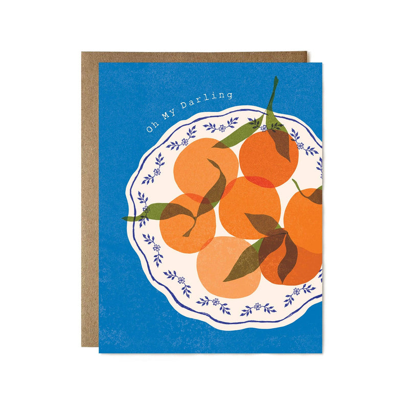 Oh My Darling Clementine Love card