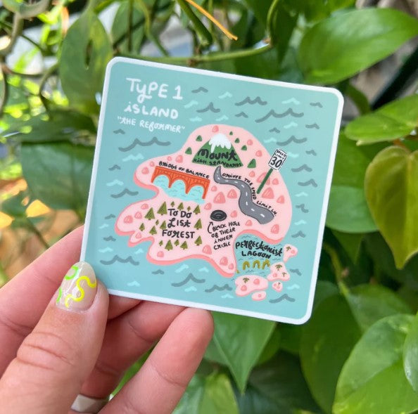 Enneagram #1 Sticker